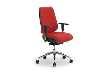 Sedia comoda ed ergonomica con braccioli per ufficio e lavoro DD2