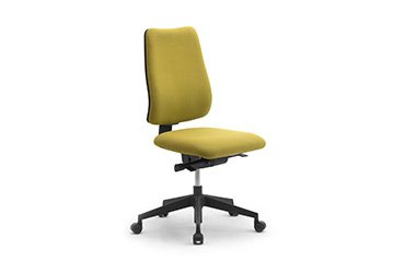 Poltrone per ufficio girevoli ed ergonomiche senza braccioli DD4